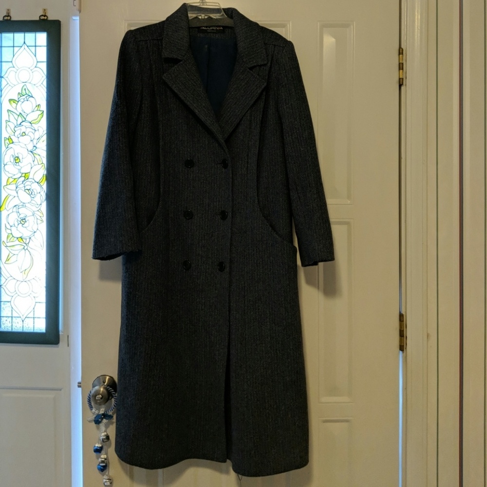 Vintage Alorna wool coat